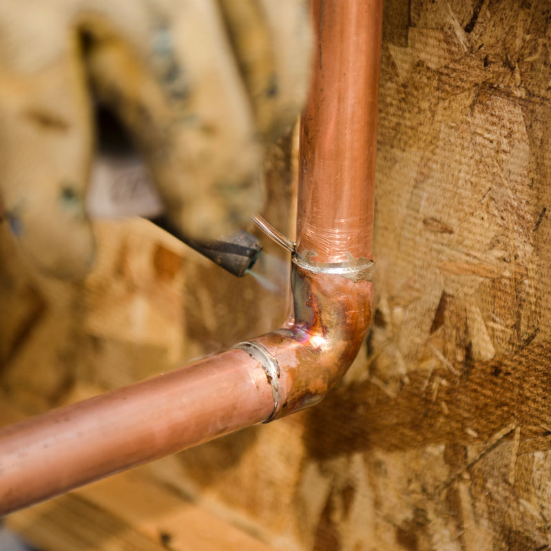 copper piping