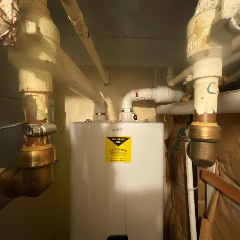 new tankless water heater
