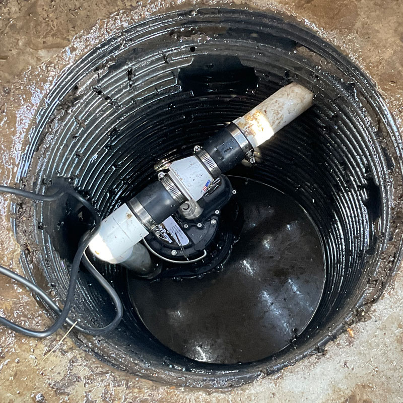new sump pump