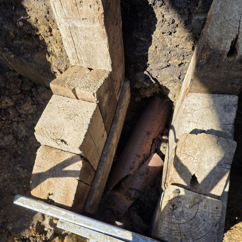 burst pipe repair