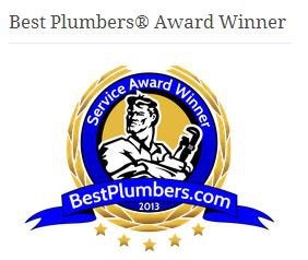 Best Plumber Award 2013 to Kevin Ginnings Plumbing